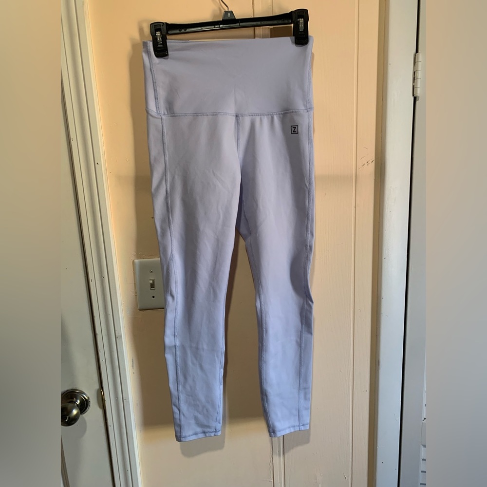 Light blue pastel leggings